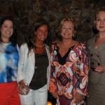 Paula Becker e Ondina Becker da Moinho Tur, com Mari Masgrau, do M&E, e Vera Campassi, da VC Collection