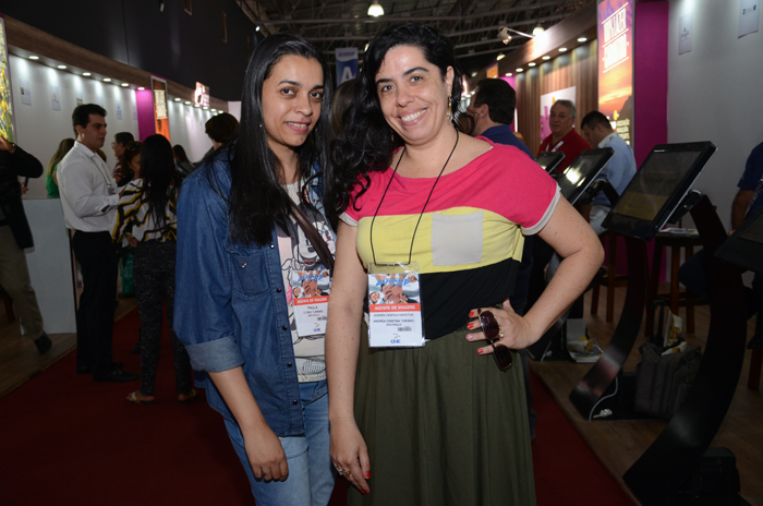 Paula Izidoro, da D'orio, e Andréa Cristina, da Andréa Cristina Turismo Paula Izidoro, da D'orio, e Andréa Cristina, da Andréa Cristina Turismo