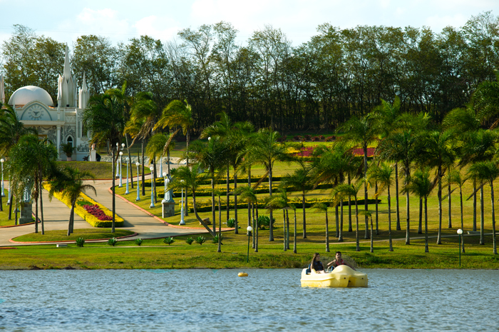 O Pedalinho é uma das atrações já consolidadas do resort Foto: divulgação O Pedalinho é uma das atrações já consolidadas do resort Foto: divulgação