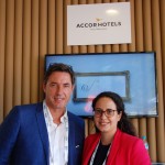 Philipe Seguin e Patrícia dos Santos, da rede Accor