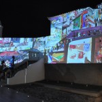 Projeções artísticas no Forte de São Diogo