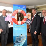 Renê Hermann, Dario Rustico e Dario Parazzoli, da Costa Cruzeiros