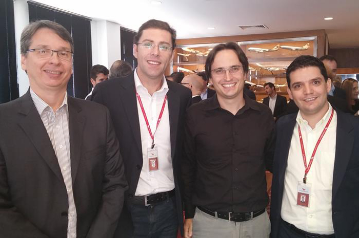 Ricardo Lidington, Henrique Diniz , Kaue Freitas e Rafael Tobias   Foto: divulgação