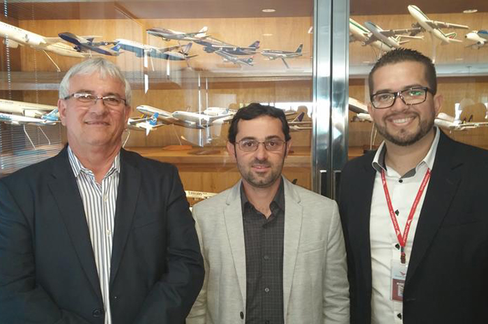 Roberto Garbin, Andre de Santis e Marcos Prado   Foto: divulgação