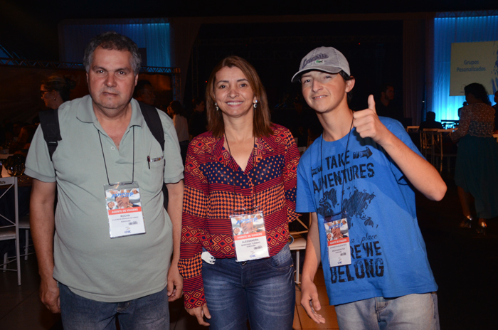 Rocha, da Roche Turismo, Alessandra, da Shekinah Turismo, e Leonardo da Silva, da Mega Viagens Rocha, da Roche Turismo, Alessandra, da Shekinah Turismo, e Leonardo da Silva, da Mega Viagens