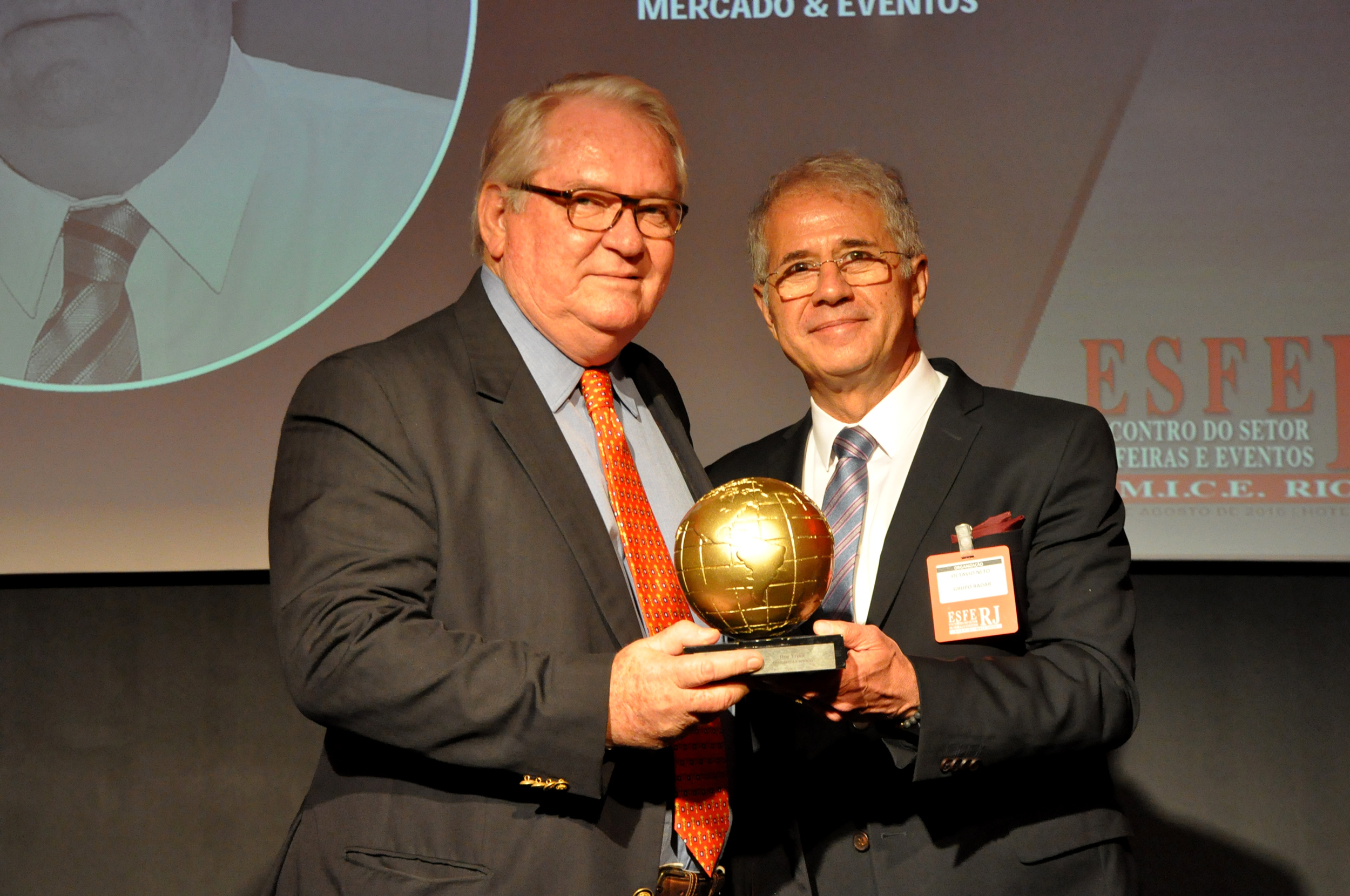Roy Taylor, CEO do M&E, e Octavio Neto, CEO do Grupo Radar Roy Taylor, CEO do M&E, e Octavio Neto, CEO do Grupo Radar