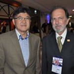 Tanabe, da Abracorp, e Antonio Sergio Ignacio, da Avirrp