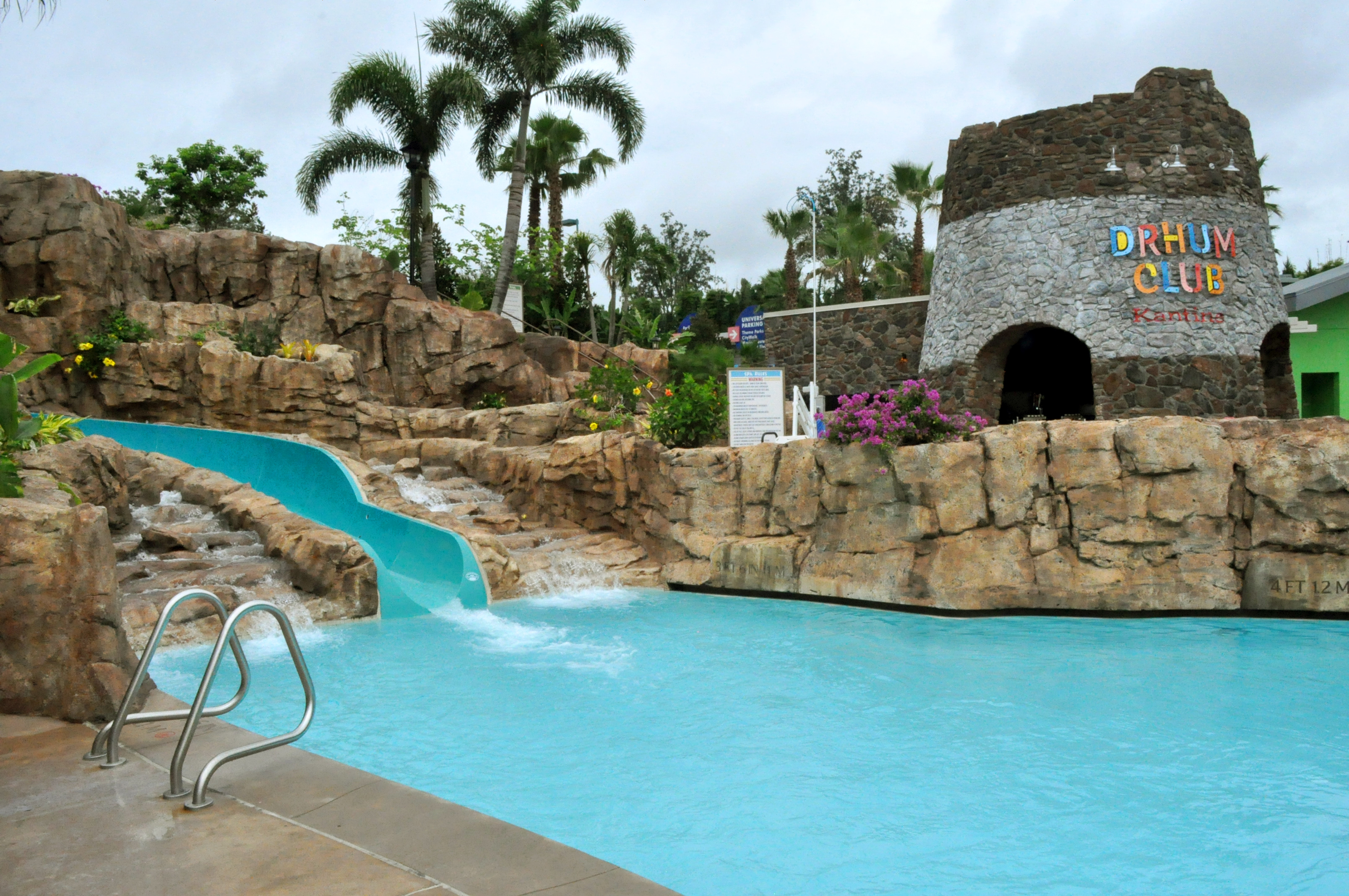 Tobogã é uma exclusividade do Loews Sapphire Falls Resort