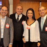 Tomás Ramos, do BHG, Willian Rodrigues, do Miramar, Sintia Gomes, do Grand Sheraton Rio, e Marcos Bezerra, do Windsor Barra