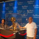 Troféus em exposição
