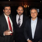 Vanderlei Folgueiral, da LTS, Marcelo restivo, da Tivolitur, e Carlos Prado, da Tour House