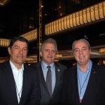 Vinicius Lages, do Sebrae com Edmar Bull e Nilo Sérgio Felix.