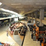 Visão panorâmica do Terminal 1