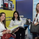 Vivian Almeida e Lidiane Bez, da Rent cars, com Luciana Fernandes, do M&E