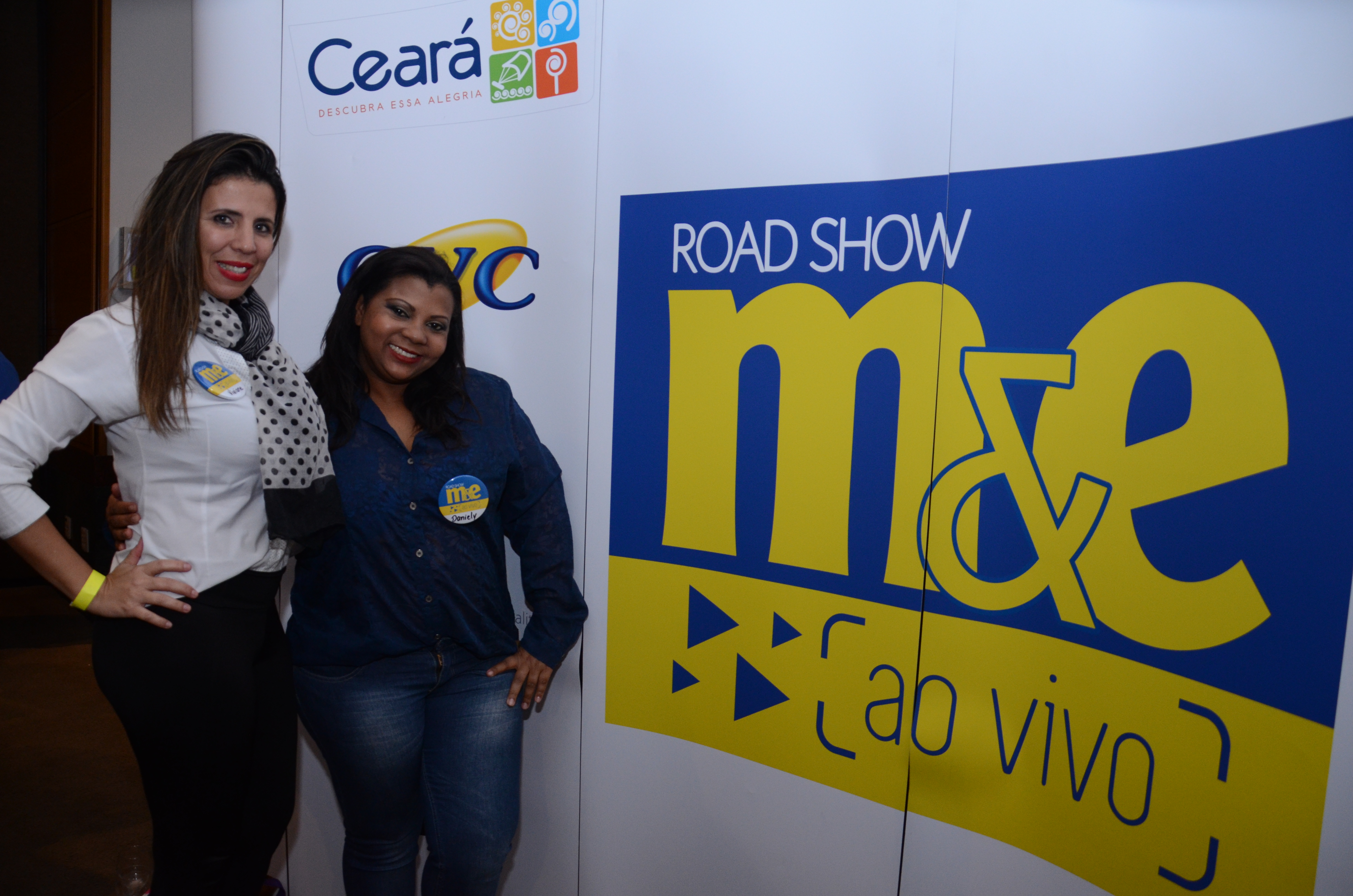 Viviane Ferreira, da Allegro Viagens, e Daniely Rodrigues, da Vai Pra Onde Turismo Viviane Ferreira, da Allegro Viagens, e Daniely Rodrigues, da Vai Pra Onde Turismo