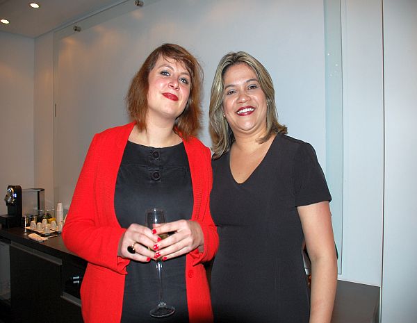 Laura Lechvien, assistente executiva, e Luciana Rocha, gerente de novos negócios, ambas da April Brasil
