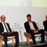 Autoridades presentes na inauguração