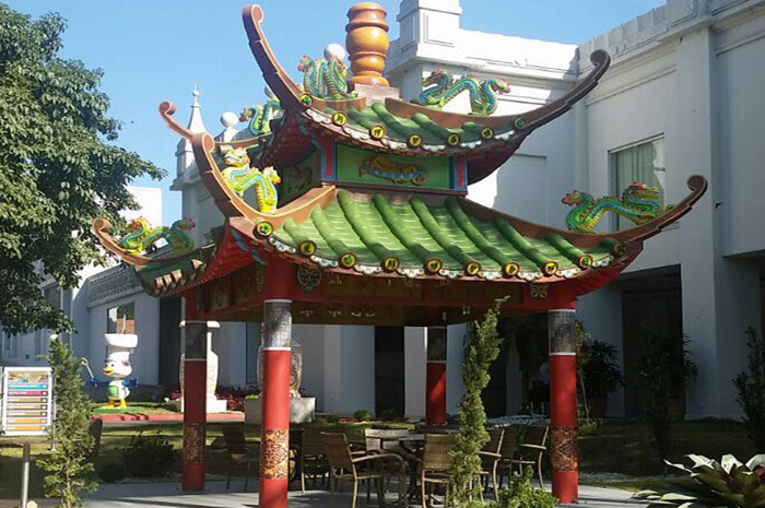 A nova tenda oriental é voltada para o relaxamento e meditação Foto: divulgação A nova tenda oriental é voltada para o relaxamento e meditação Foto: divulgação