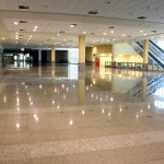 Área em comum do Centro de Eventos