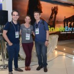 Alexandre Togeiro, Cinthia Marques e Ronaldo Neri, do Ministério do Turismo
