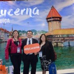 Aline, Glaudio e Maria, da Zem Eventos
