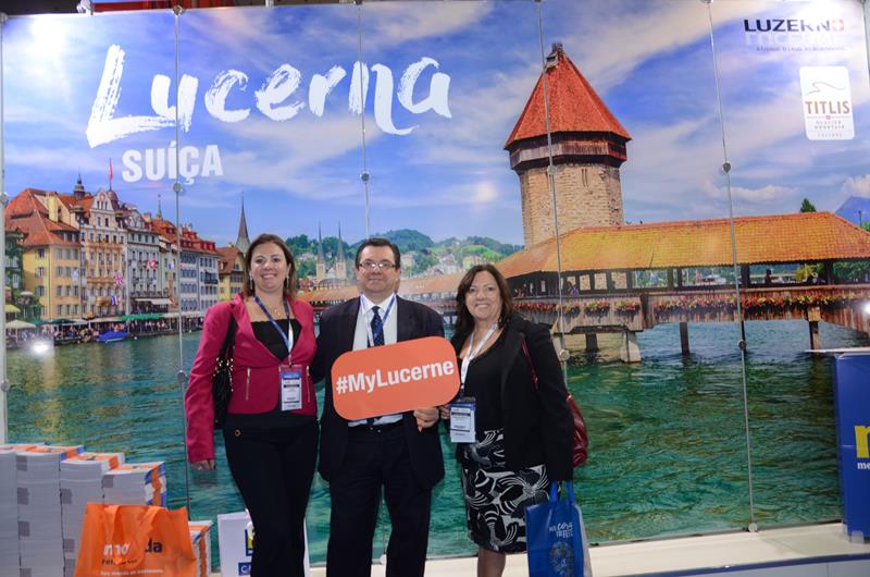 Aline, Glaudio e Maria, da Zem Eventos
