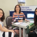 Ana Beatriz Del Cistia, da The Global Nomads, Caroline Palazzo, da Wilderness Safaris, e Claudia Mansilla, da Piamonte