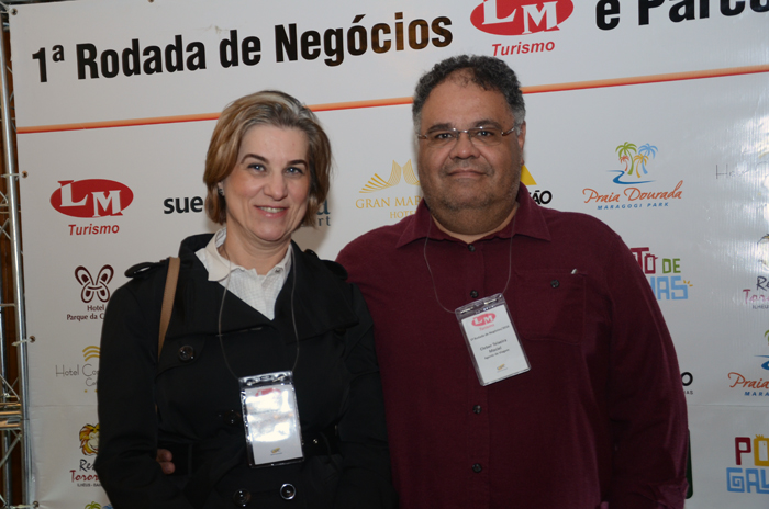 Ana Lucia Maciel e Cleber Teixeira Maciel, freelancers da LM Turismo