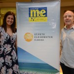 Andrea Gabel, de St. Pete ClearWater, e  Drausio Tabuso, da Tabuso Turismo