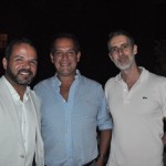 André Raynoud, da Atout France, Pedro Adour, do Portofolio, e Felipe Porto, do The Travel