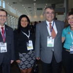 Antonio Azevedo, Alcenir Rocha, Antonio Carbone e Fatima Gatoeiro, da Abav