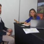 Antonio Santos, da Tourico Holidays e Juliane Rosa, do Caiman Lodge Pantanal