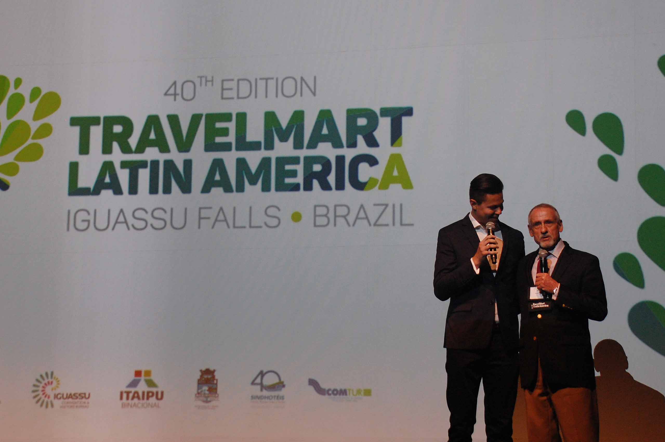 Basileu Tavares, do ICVB e Bill Coleman, do TMLA