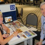 Belinda Coetze, do City Lodge Hotel Group, e Rodrigo Svec, da Judy & Associates