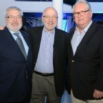 Cacalo Destro, da Ancoradouro, Ricardo Roman, da Interamerican, e Roy Taylor, do M&E