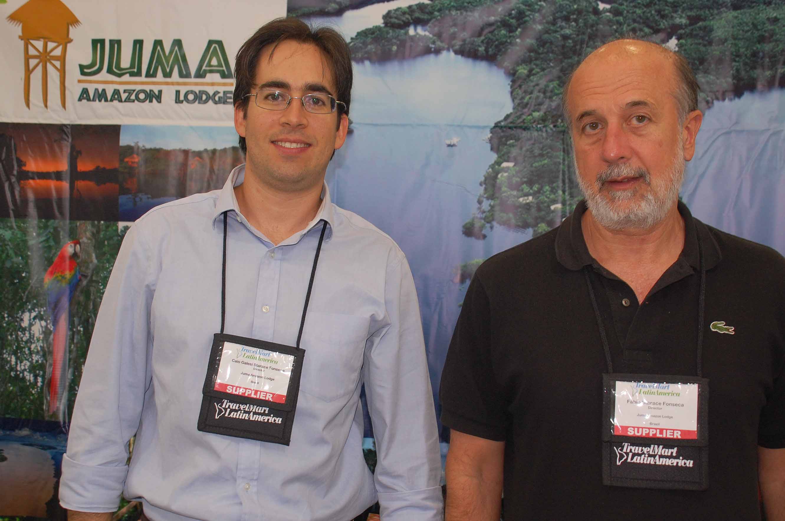 Caio Fonseca e Fabio Fonseca, do Juma Amazon Lodge
