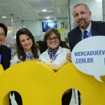 Cassio Takano, Jacqueline Ledo, Nádia Kardouss e Gustavo Esusy, da Copa Airlines
