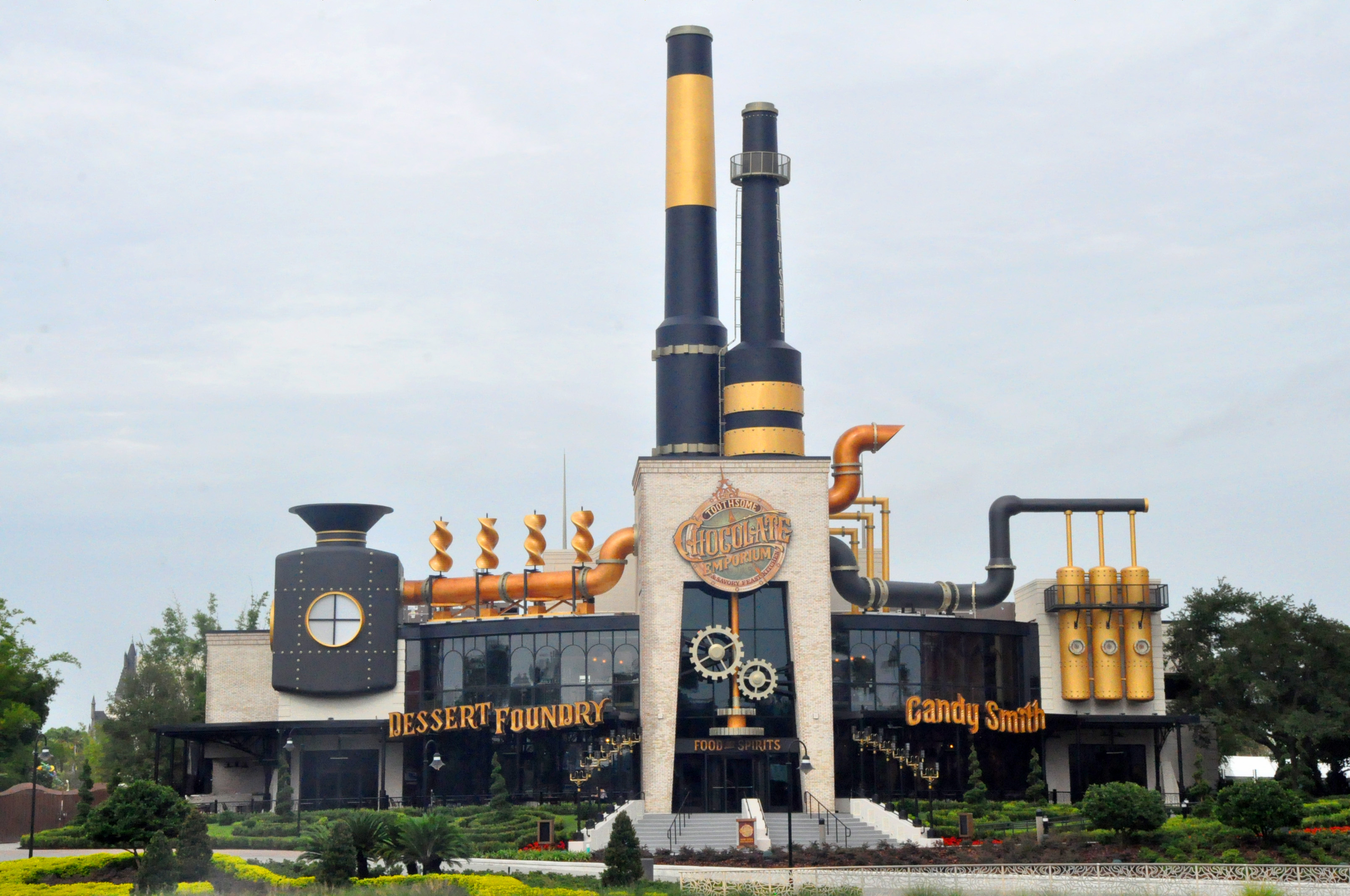 Chocolate Emporium durante o dia
