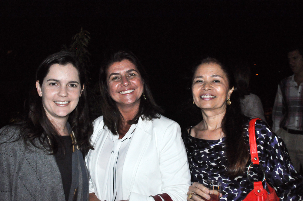 Claudia Rodrigues, da Formula, Adriane Lacerda, do Plantel, e Ivete Santos, do RDW