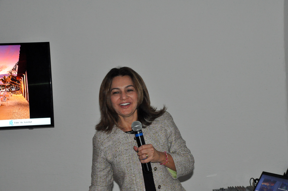 Cristianne Coelho, representante do The Brand Resort