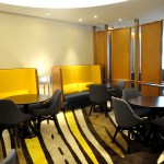 Lounge tem até áreas mais reservadas