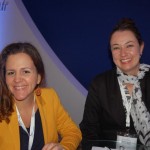 Danielle Coltro, da Coltro, e Cristiane Vento, da Rail Europe