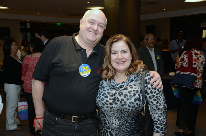 Denise Lhamas e Armindo da Rocha, da Check In Travel Denise Lhamas e Armindo da Rocha, da Check In Travel