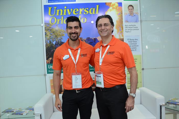 Eddie Delgado e Maurico Alexandre, do SeaWorld