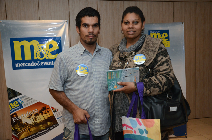 Eduardo Debus e Aline Debu, da Glosstur Eduardo Debus e Aline Debu, da Glosstur