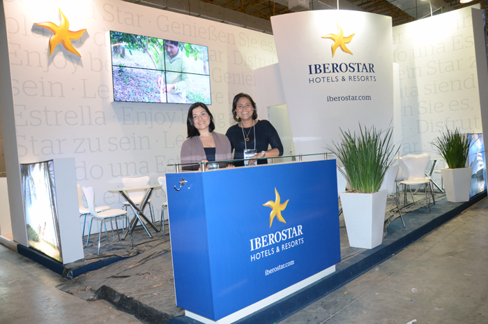 Elaine Accacio e Carla Reis, do Iberostar