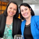 Elisângela Corsi, da New Age, e Verônica Barreto, da e-htl