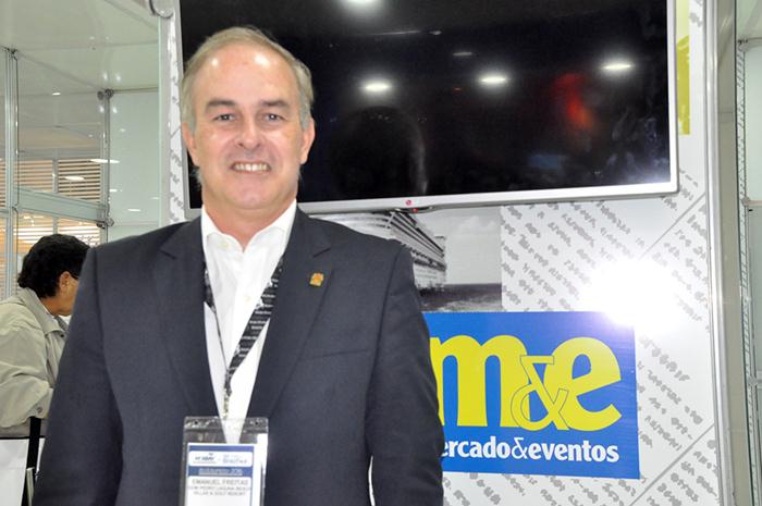 Emanuel Freitas, gerente geral do Dom Pedro Hotels