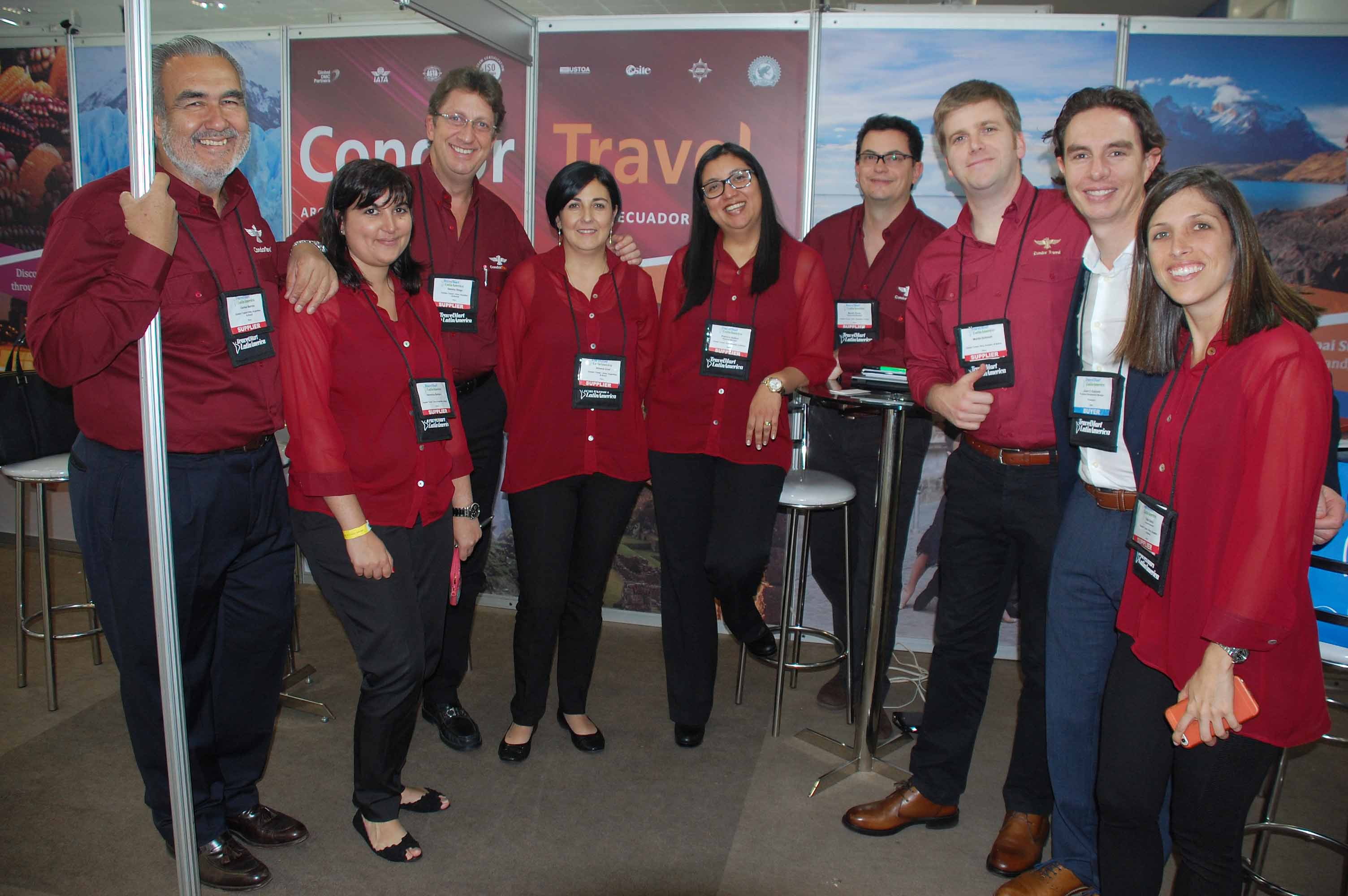 Equipe da Condor Travel do Equador