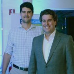 Erik Ratin, da Latam, e Juarez Cintra Neto, dsa Ancoradouro